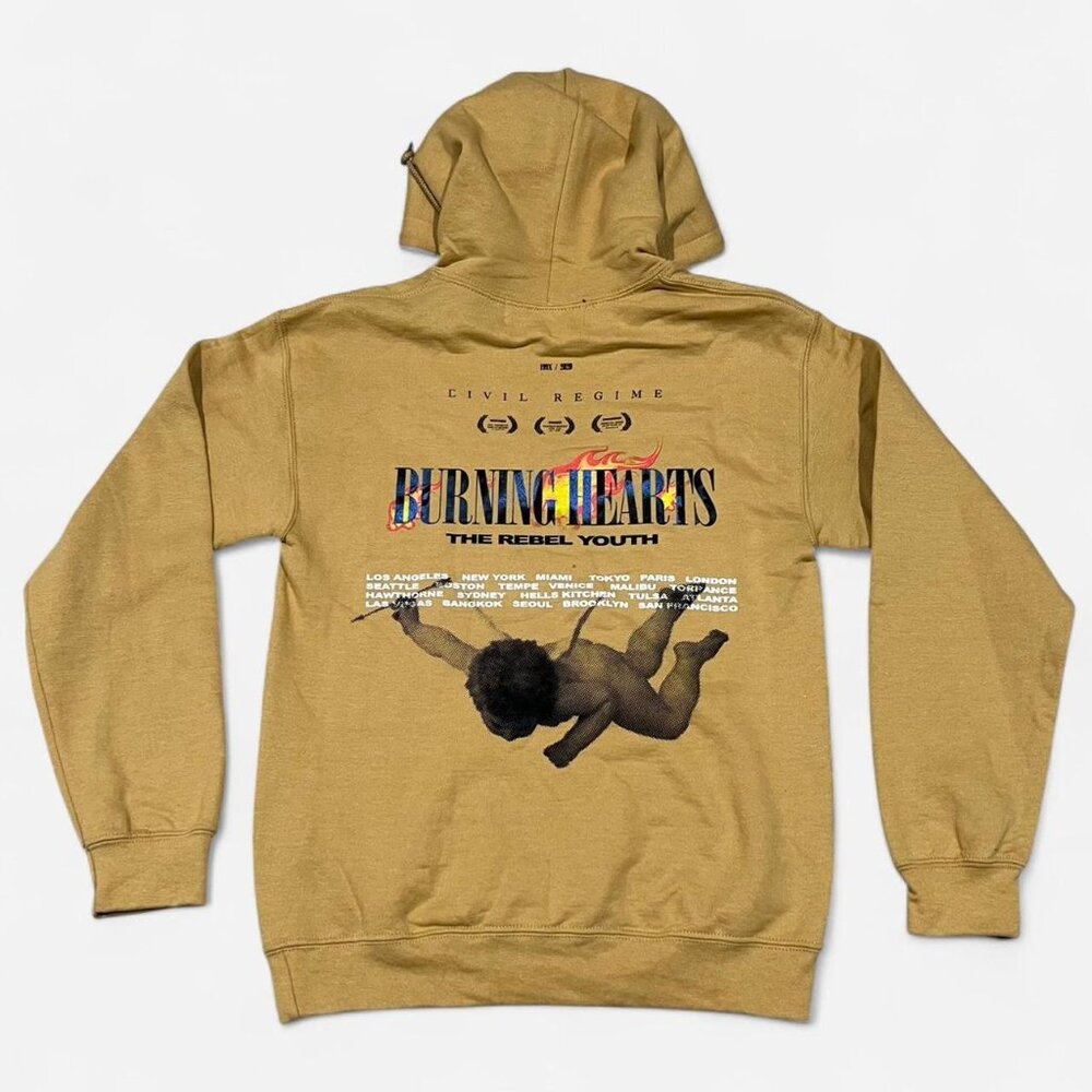 Civil Regime Burning Hearts Tour Hoodie